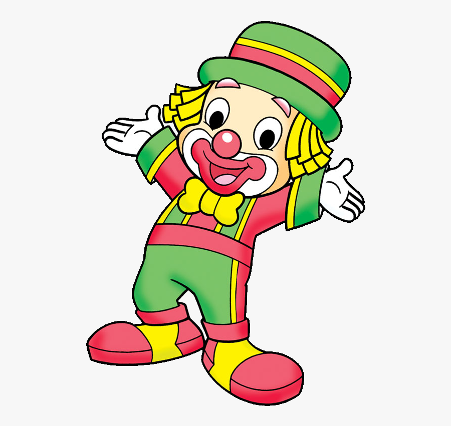 Transparent Clown Clipart Png - Desenho Colorido Patati Patata, Transparent Clipart