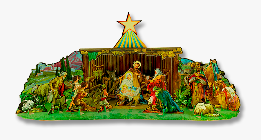 Clip Art Christmas Set Perfect For - Christmas Crib Png, Transparent Clipart