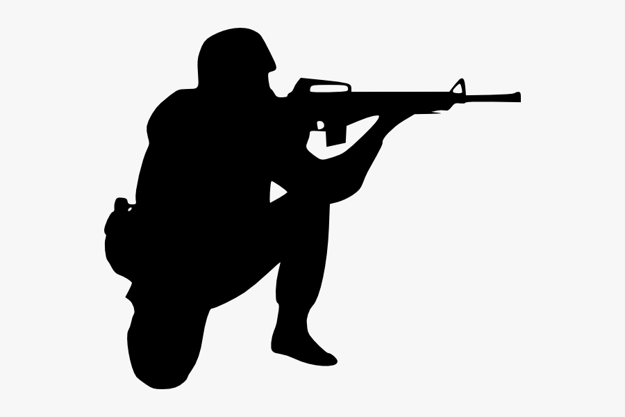 Soldier Silhouette Png Clipart, Transparent Clipart