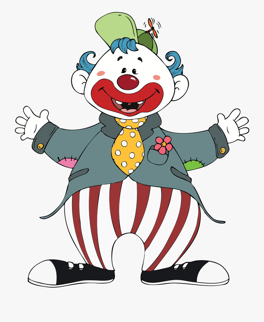 Clown Performance Cartoon Clip Art - Cartoon, Transparent Clipart