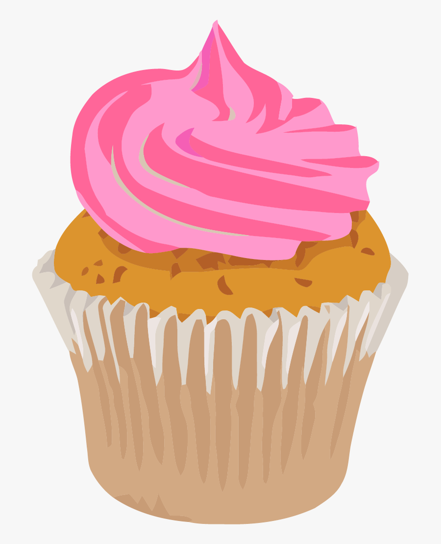 Printable Free Cupcake Clipart, Transparent Clipart