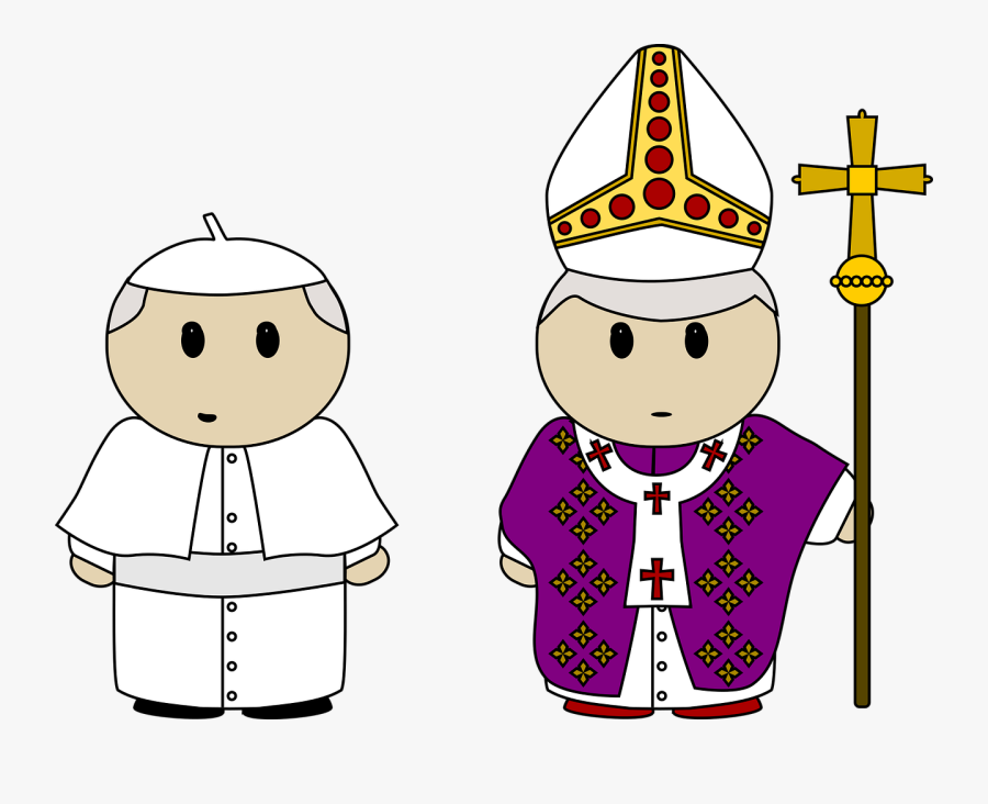 Catholic Clipart Flower - Pope Clipart, Transparent Clipart
