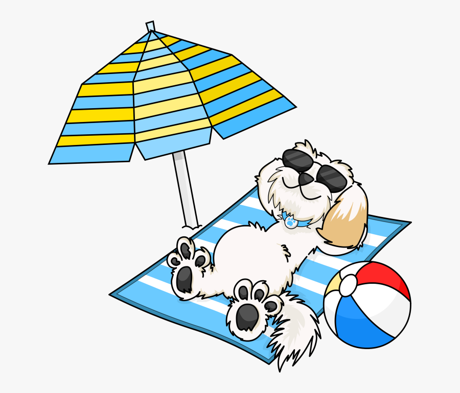 Image Result For Dogs At Beach Clipart - Dogs At The Beach Clipart, Transparent Clipart