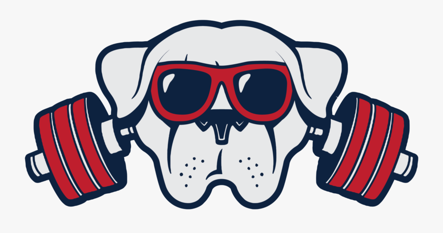 Summer Clipart Dog Days - Cross Fit Dog Cartoon, Transparent Clipart