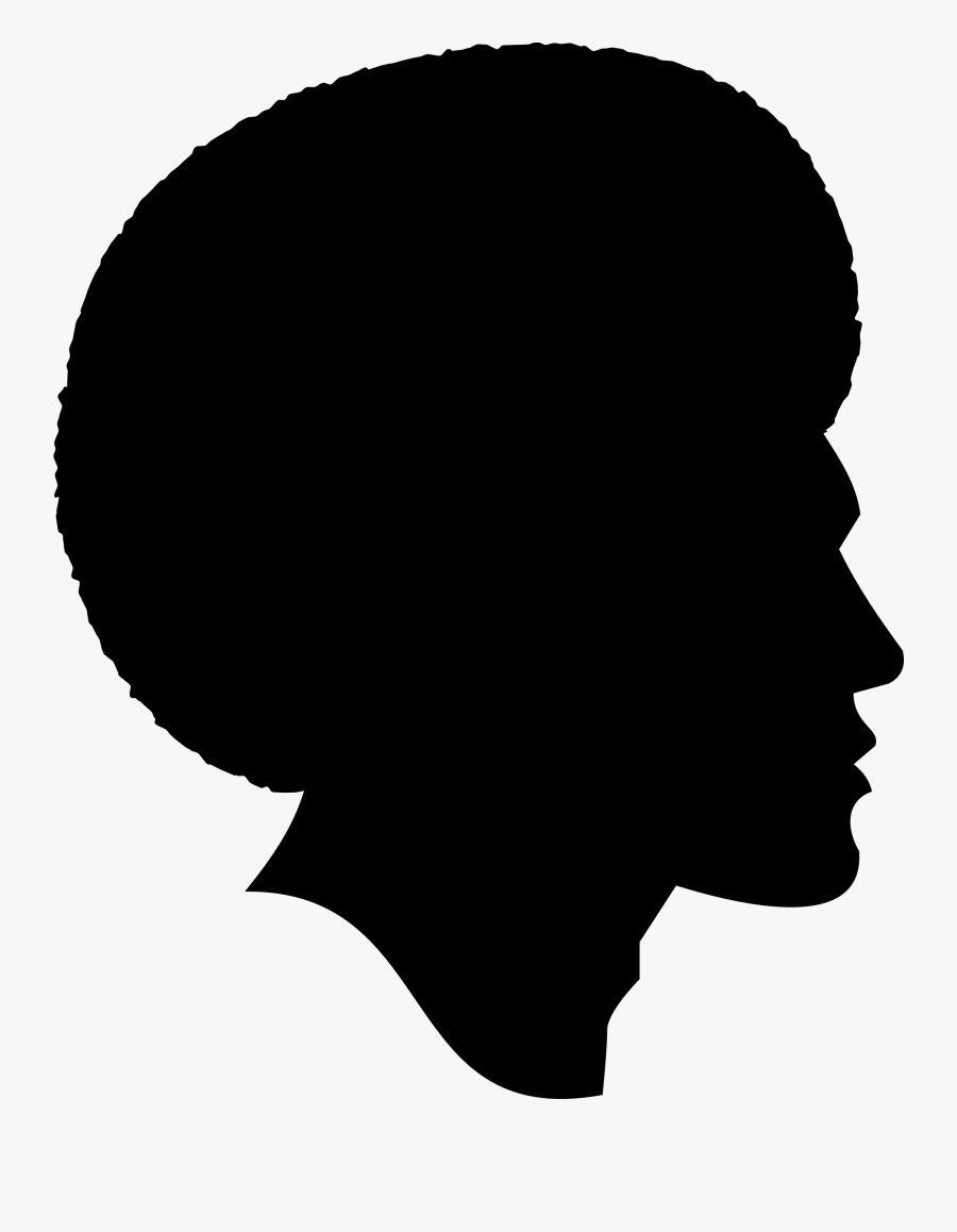 Png Transparent Download Africa Transparent Pick - Black Woman Silhouette Png, Transparent Clipart