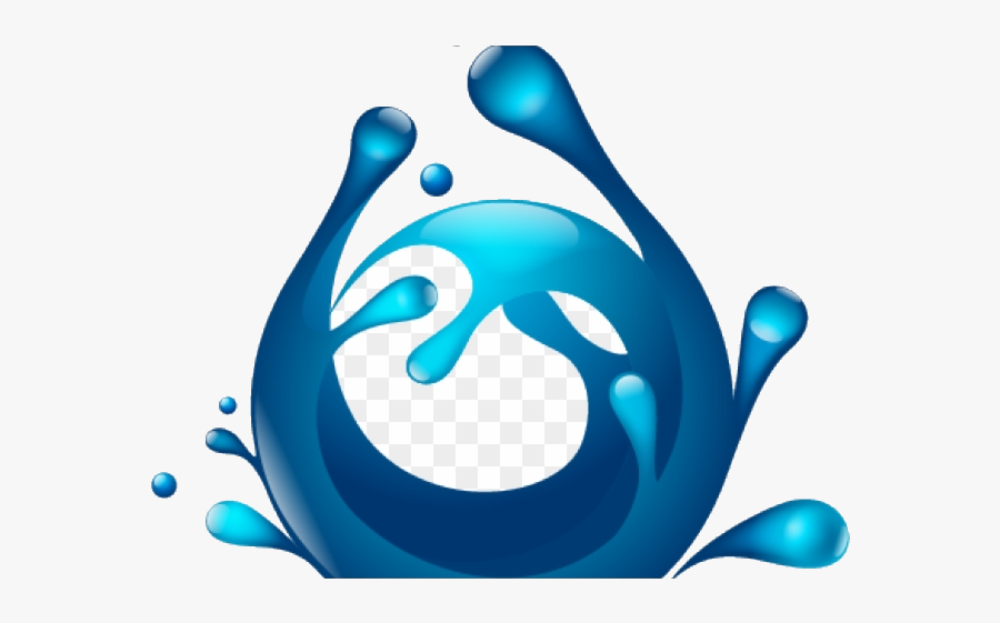 Water Drop Clipart Sweat Logo Transparent Png - Water Drop Clipart Png, Transparent Clipart