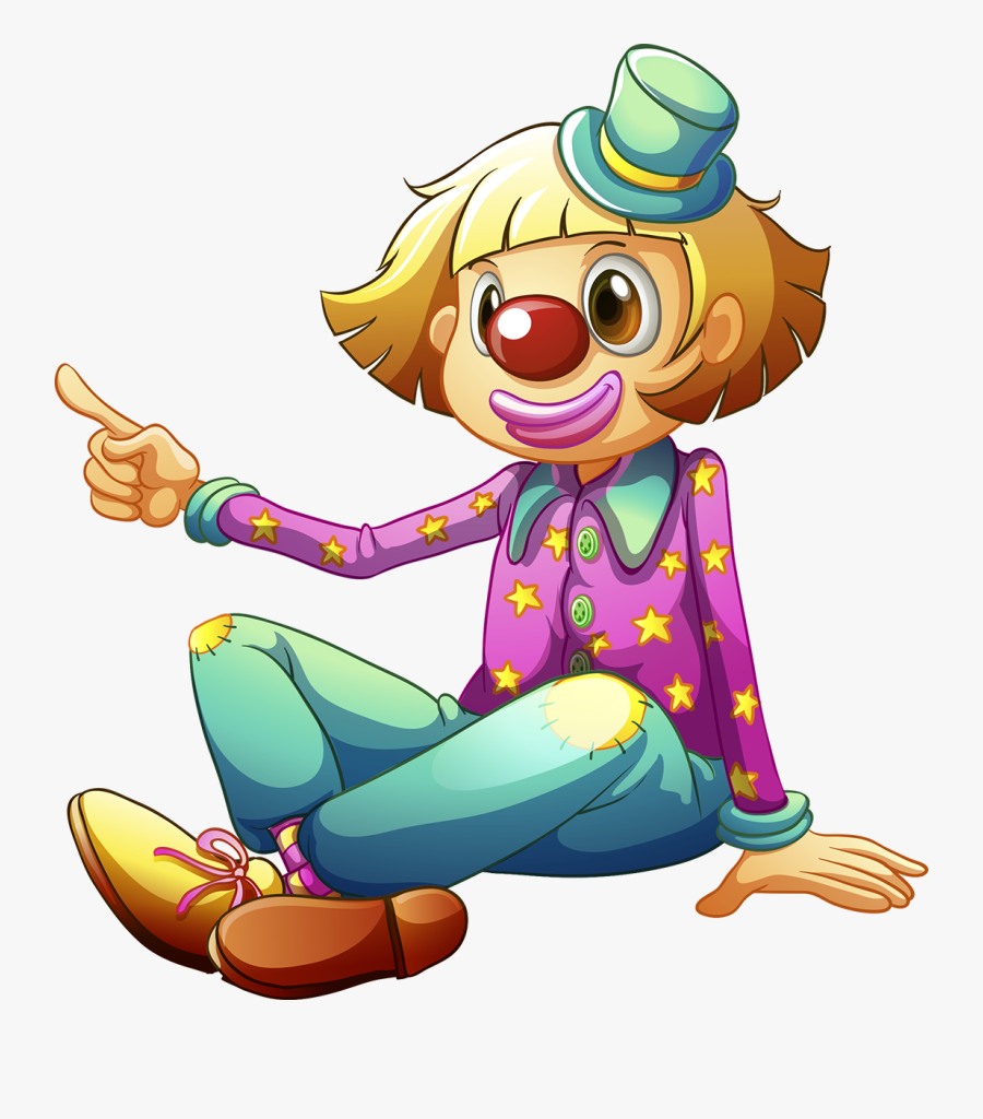 Tubes Clowns / Pierrots - Fairy Clown, Transparent Clipart