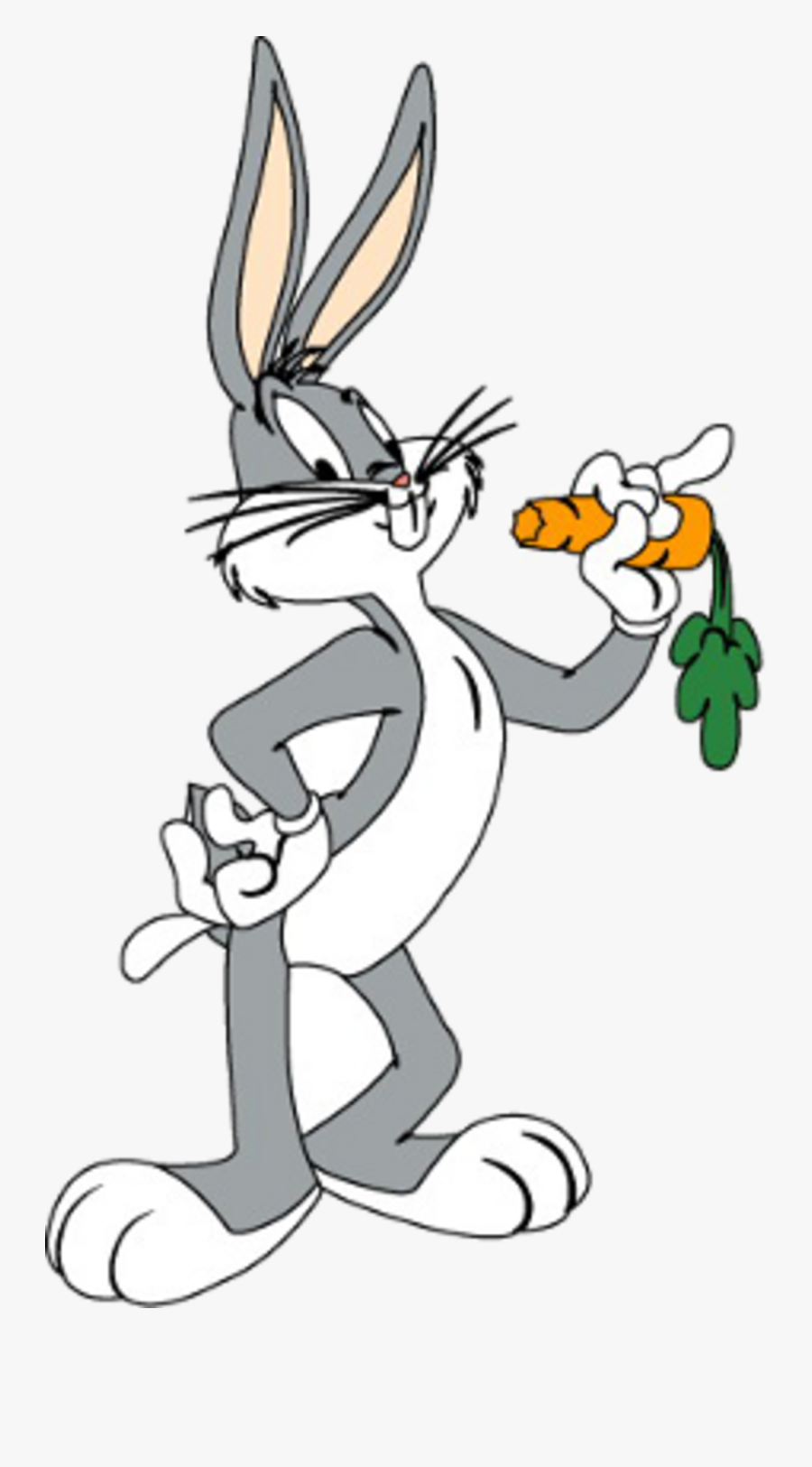 Bugs Bunny Vector, Transparent Clipart