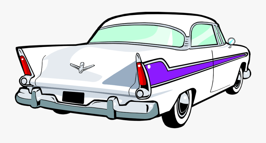 Car Clipart Images - Car From Behind Transparent, Transparent Clipart