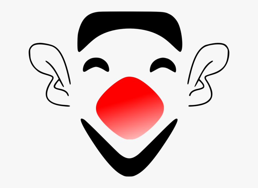 Clown Face Png - Laughing Face, Transparent Clipart