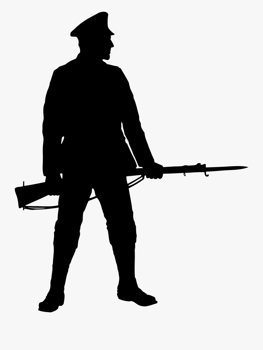 Clipart Soldier With Rifle Silhouette - Join The Army Ww1, Transparent Clipart
