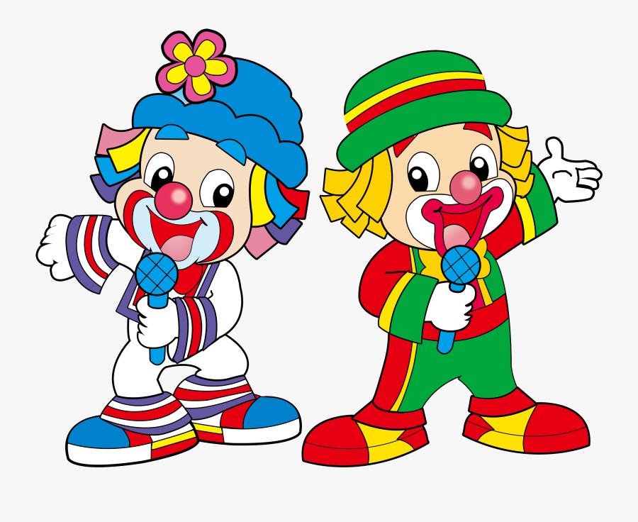 Transparent Clown Clipart Png - Patati Patata Png, Transparent Clipart