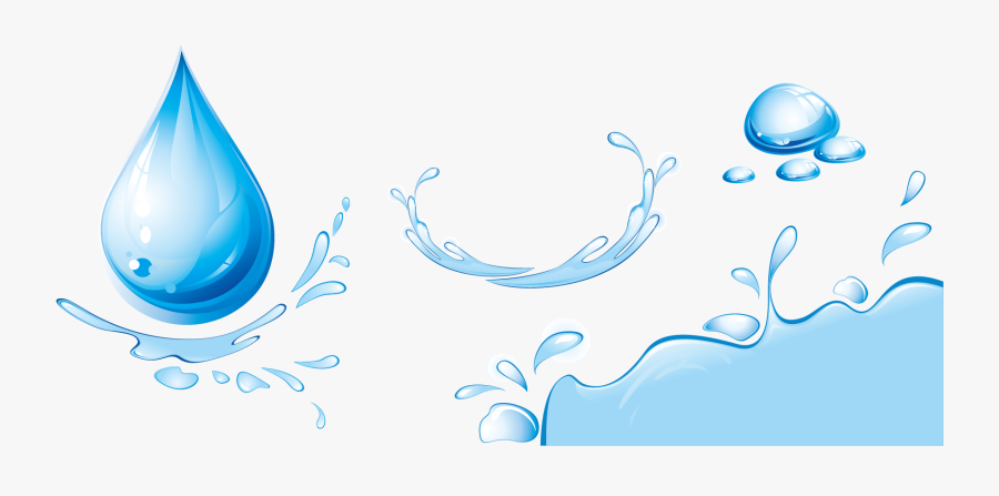 Water Drop Euclidean Vector - Water Design, Transparent Clipart