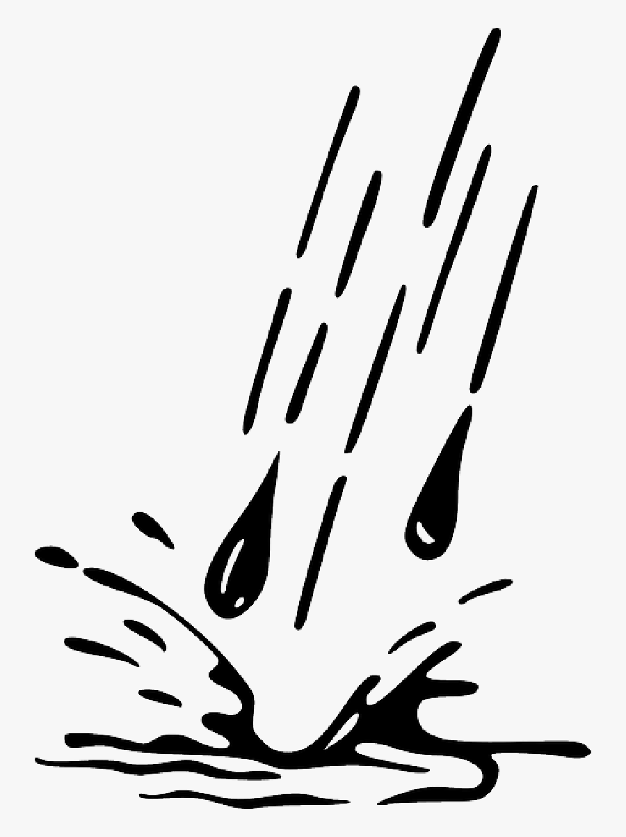 Water Droplet Clipart Water Drop Droplet Clipart Kid - Purple Rain Drops Png, Transparent Clipart