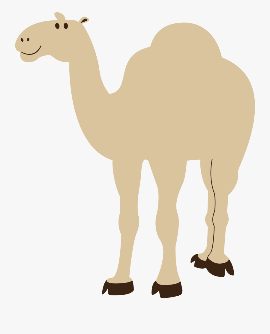 Cartoon Camel No Background, Transparent Clipart