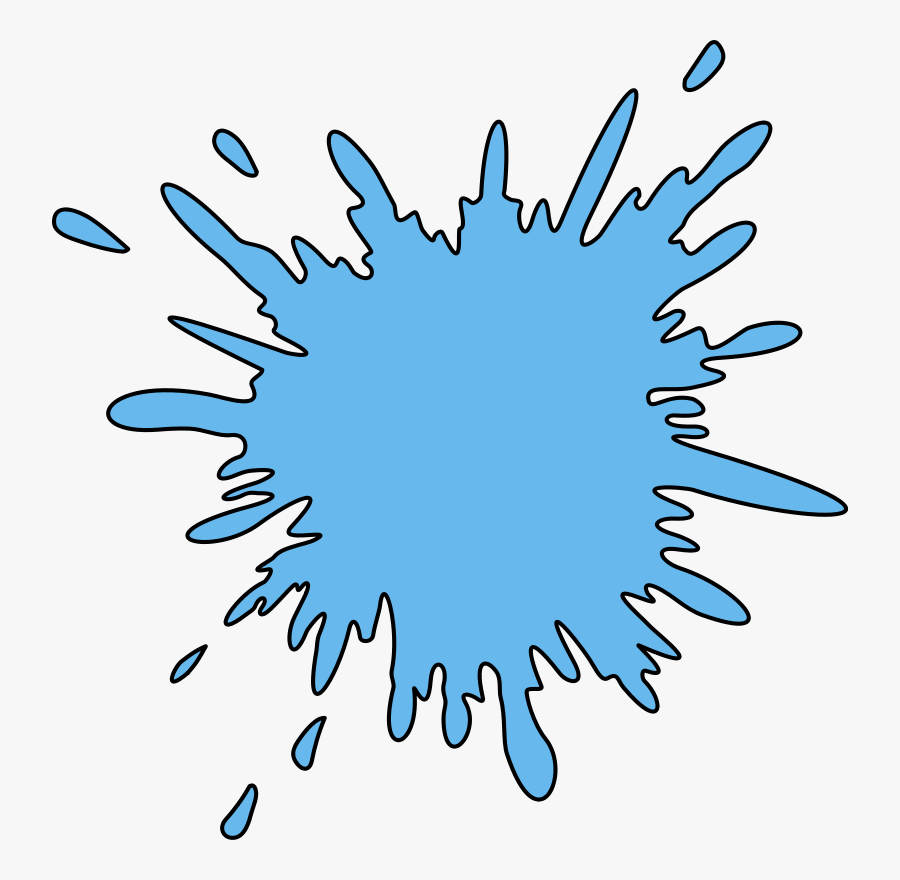 Water Drop Splash Clipart - Splash Clip Art, Transparent Clipart