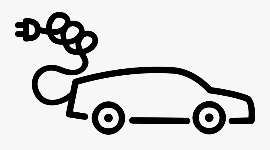 Electric Car Png - Clip Art Electric Car, Transparent Clipart