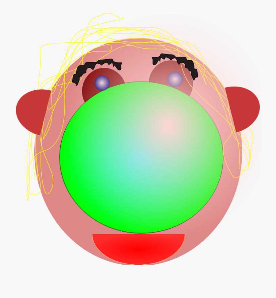 Natural Clown Svg Clip Arts - Clip Art, Transparent Clipart