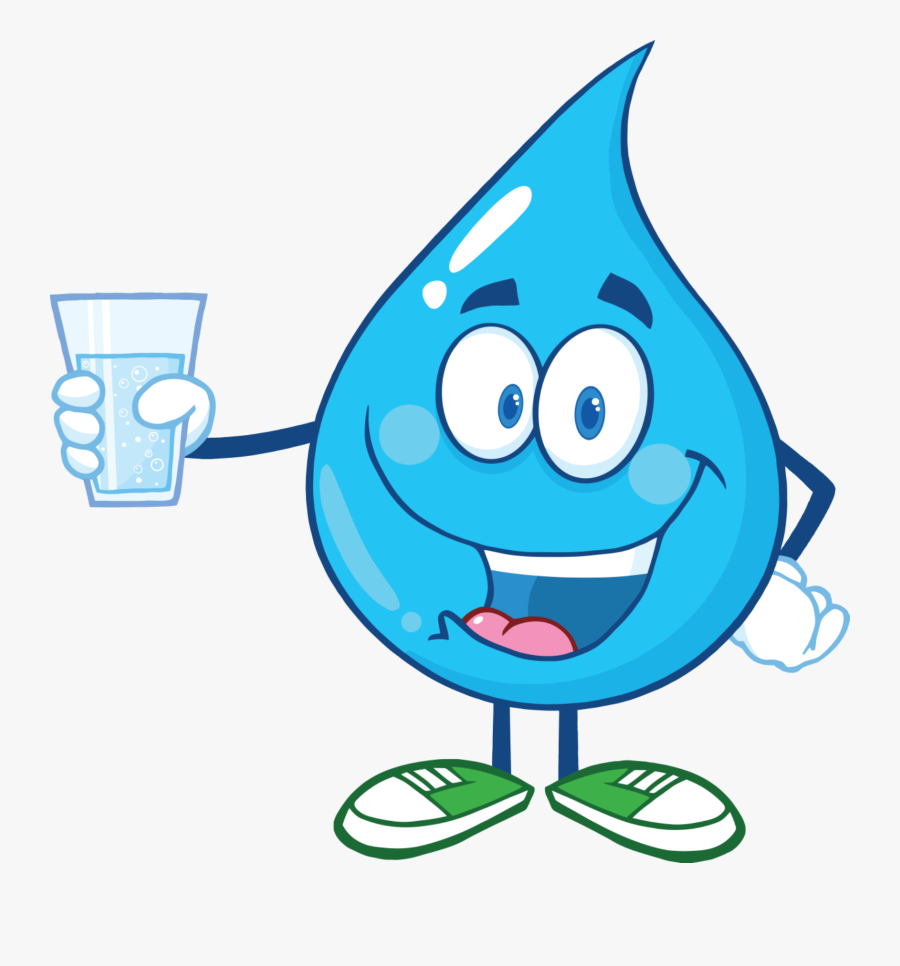 Transparent Waterbottle Clipart - Gota De Água Animada, Transparent Clipart
