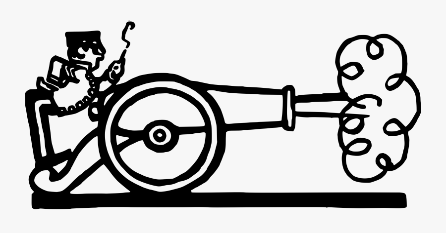 Free Clipart Soldier Shoots A Cannon - Cannon Civil War Clipart, Transparent Clipart