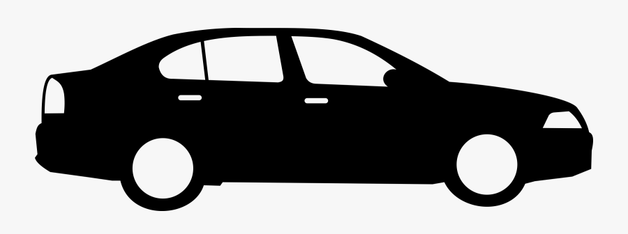 Silhouette Of Car At - Black Car Clipart, Transparent Clipart
