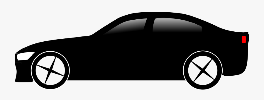 Vehicle Clipart Big Car - Black Car Clipart Png, Transparent Clipart