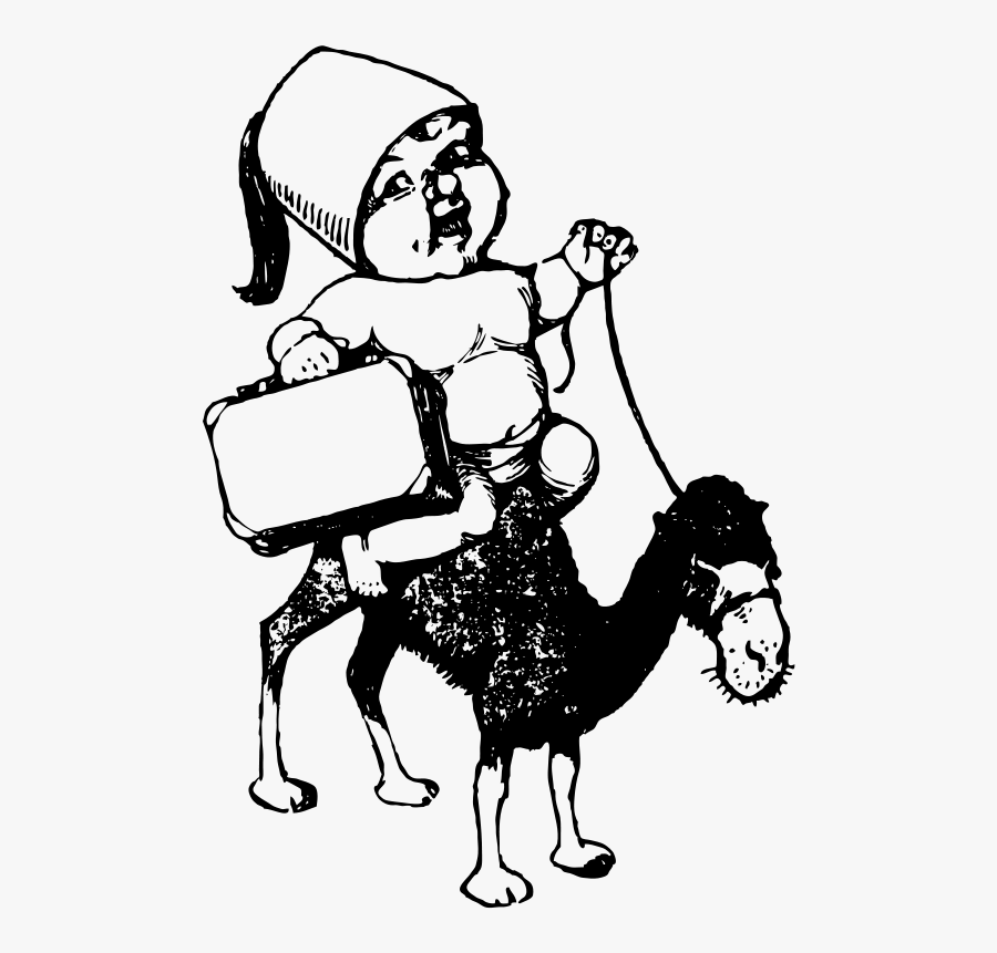 Baby Traveler Clip Art - Illustration, Transparent Clipart