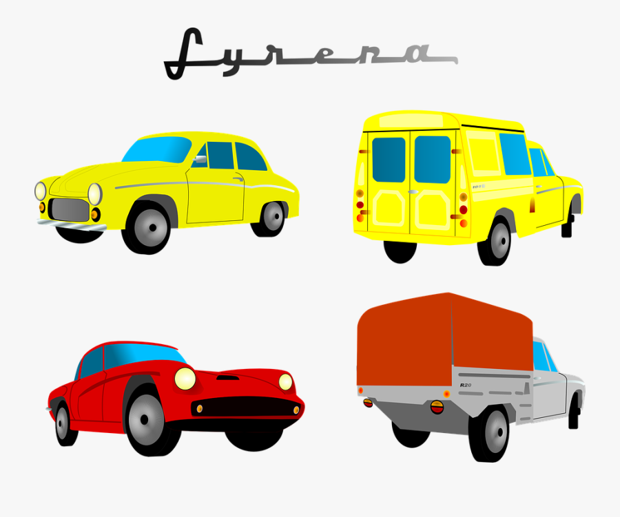 Transparent Toy Cars Clipart - Back Side Truck Clipart, Transparent Clipart