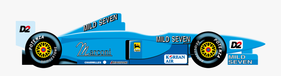 Animated Race Cars Clipart 5 By Brandon - Blue Race Car Clipart, Transparent Clipart