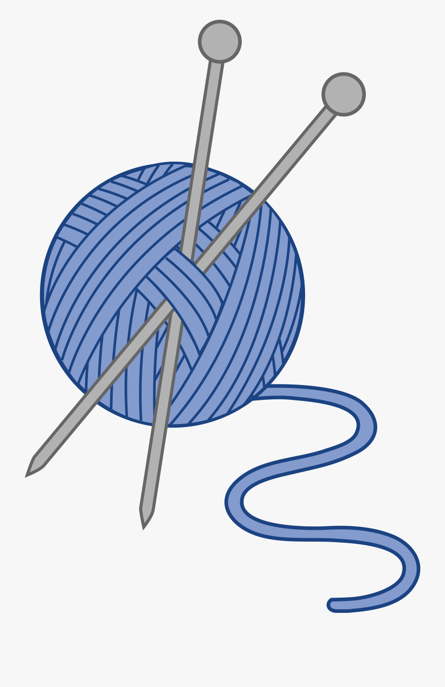 Yarn Cliparts - Knitting Clip Art, Transparent Clipart
