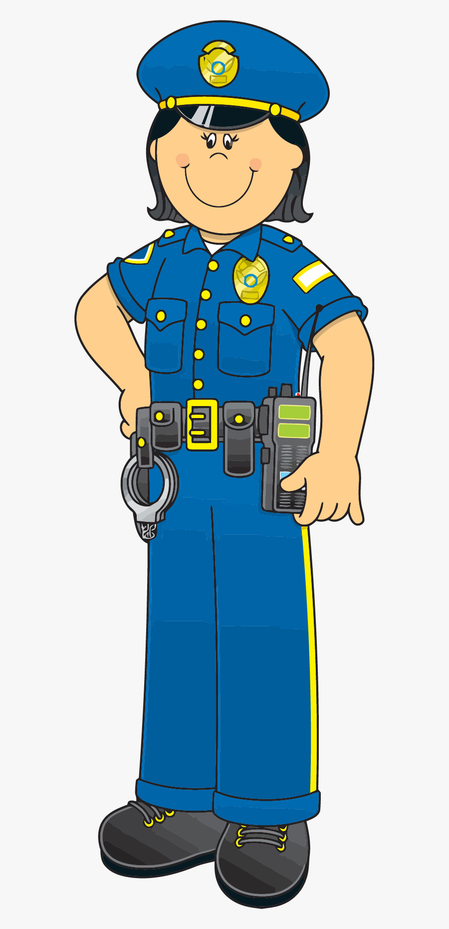 Transparent Police Officer Png - Police Officer Clipart, Transparent Clipart