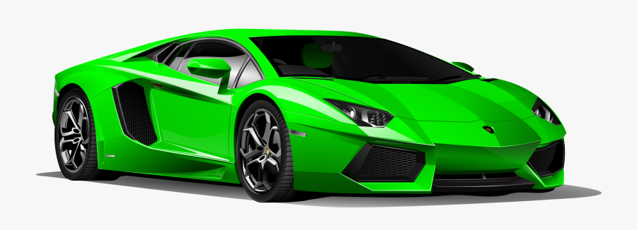 Sports Car Free Download - Clipart Green Car, Transparent Clipart