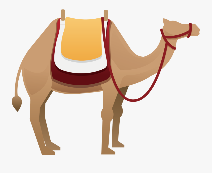 Camels Clipart Horse - Illustration, Transparent Clipart