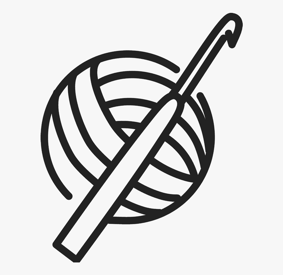 Clip Art Crochet Hook Clipart - Crochet Hooks Clip Art, Transparent Clipart