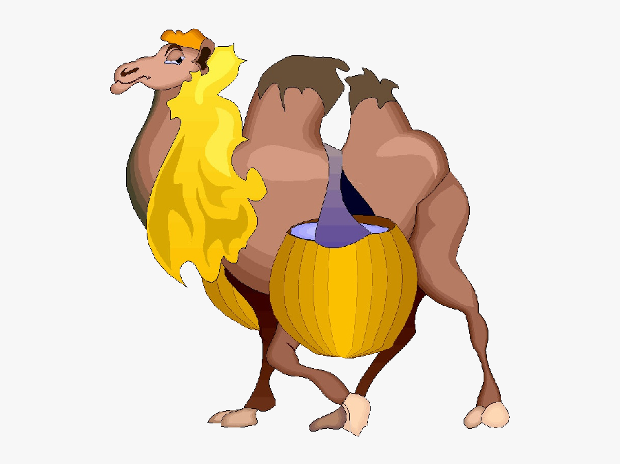 Cartoon Camel Images - Camel Carry Heavy Things Clipart, Transparent Clipart