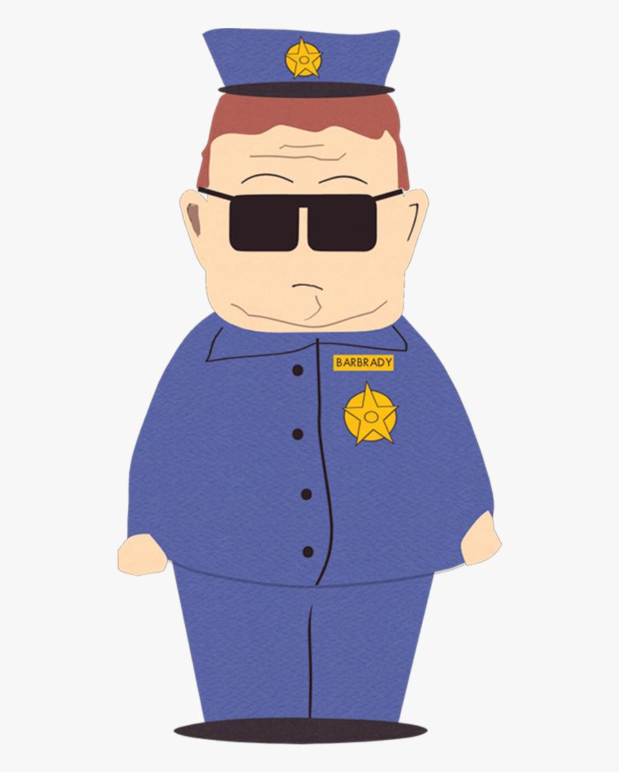 Officer Barbrady - South Park Officer Barbrady, Transparent Clipart