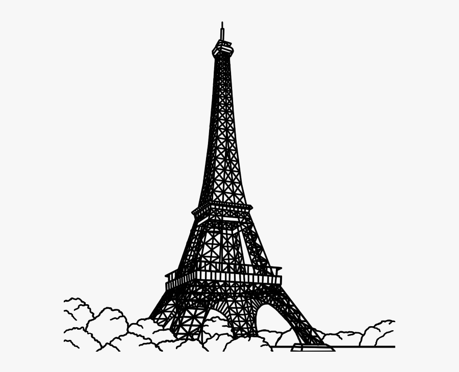 Eiffel Tower Clip Art - Eiffel Tower Cartoon, Transparent Clipart