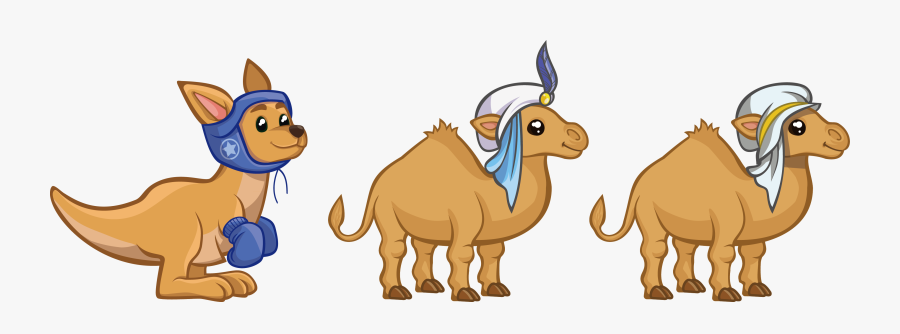 Cute Camel Drawing - Transparent Cute Cartoon Camel, Transparent Clipart