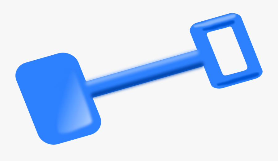 Transparent Sand Shovel Clipart - Toy Shovel Transparent Background, Transparent Clipart