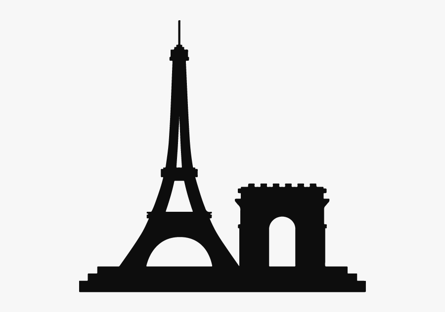 Eiffel Tower Landmark Drawing - Transparent Background Eiffel Tower Clipart Png, Transparent Clipart