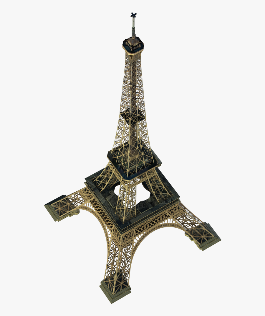 Eiffel Tower Png - Eiffel Tower Top Png, Transparent Clipart