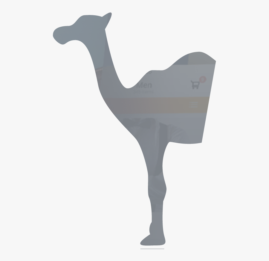 Camel Clipart Webdesign - Arabian Camel, Transparent Clipart