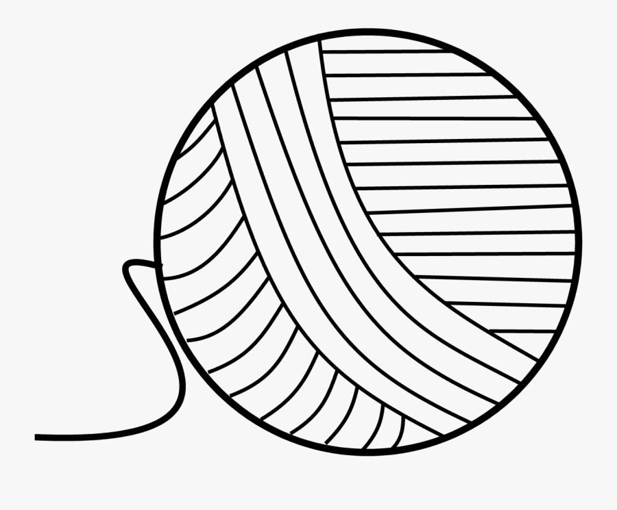 Transparent Yarn Clipart - Penny Farthing Clipart Black And White, Transparent Clipart