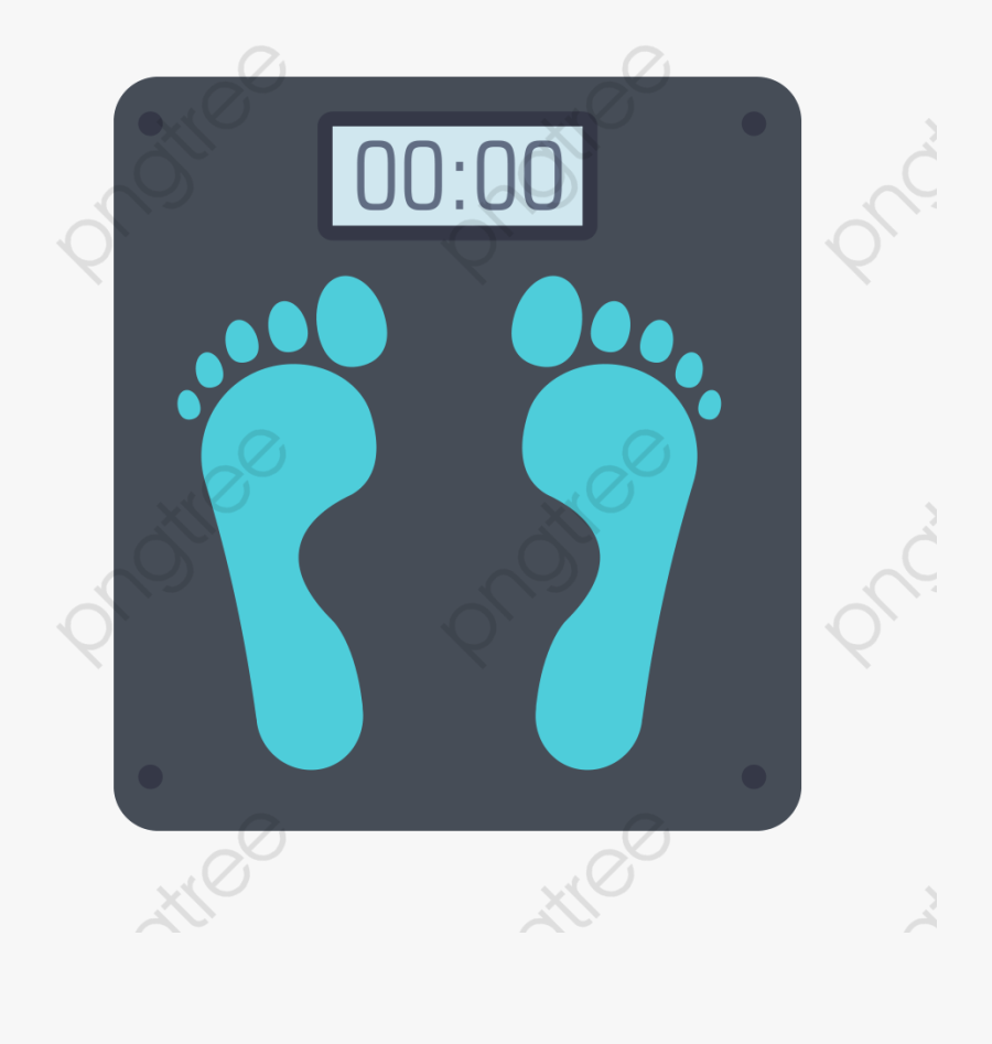 Creative Scales, Body Weight, Scales, Material Png - Footprint, Transparent Clipart