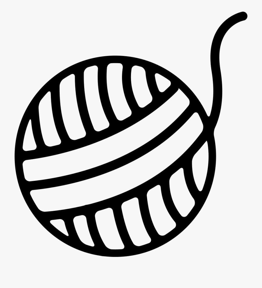 Transparent Ball Of Yarn Clipart - Bola De Estambre Vector, Transparent Clipart