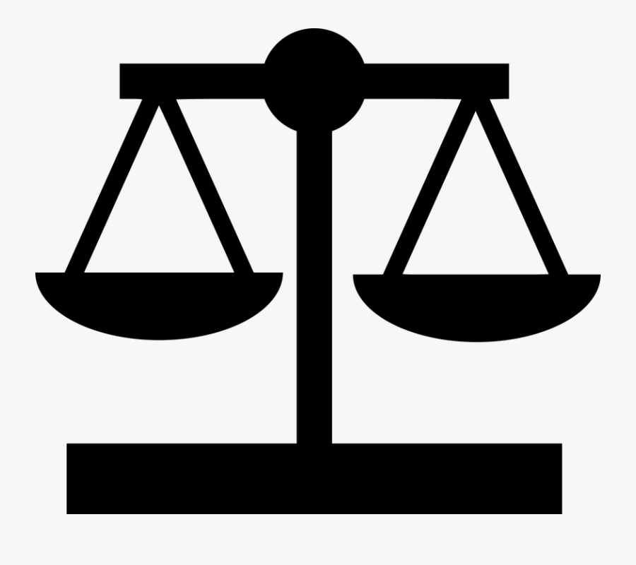 Download Transparent Scales Clipart - Rule Of Law Svg , Free ...