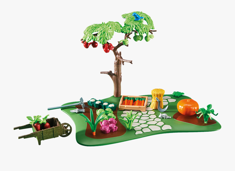 Apple Tree Clipart Garden - Playmobil Apple Tree, Transparent Clipart