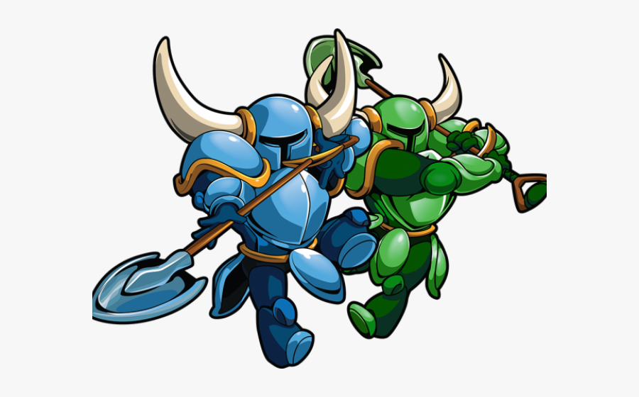 Shovel Clipart Green - Shovel Knight Player 2, Transparent Clipart