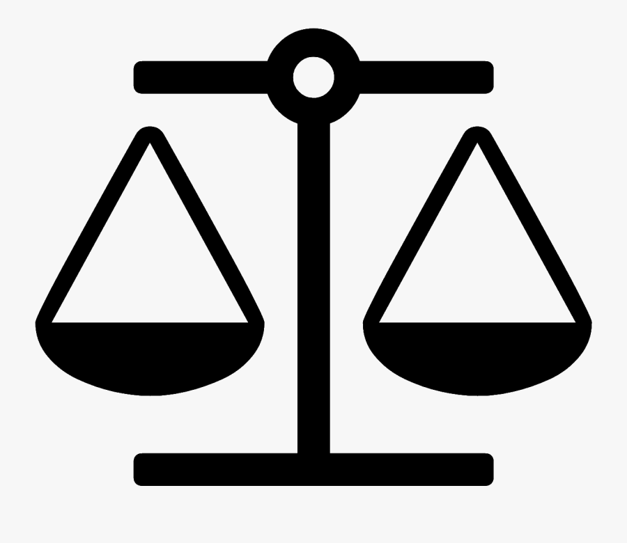 Transparent Scale Clipart - Balance Scale Icon Png, Transparent Clipart