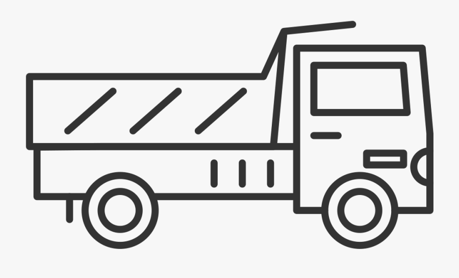Equipment Hire - Tipper Hire Icon, Transparent Clipart